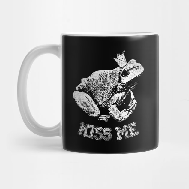 Kiss me, I'm a frog charming prince under a spell by Scofano